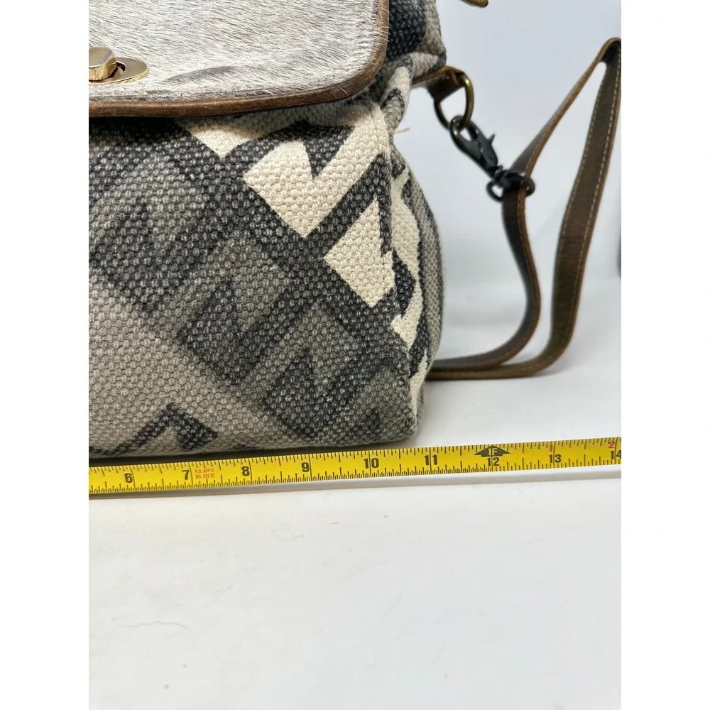 Myra Back‎ Upcycled Mixed Material Backpack